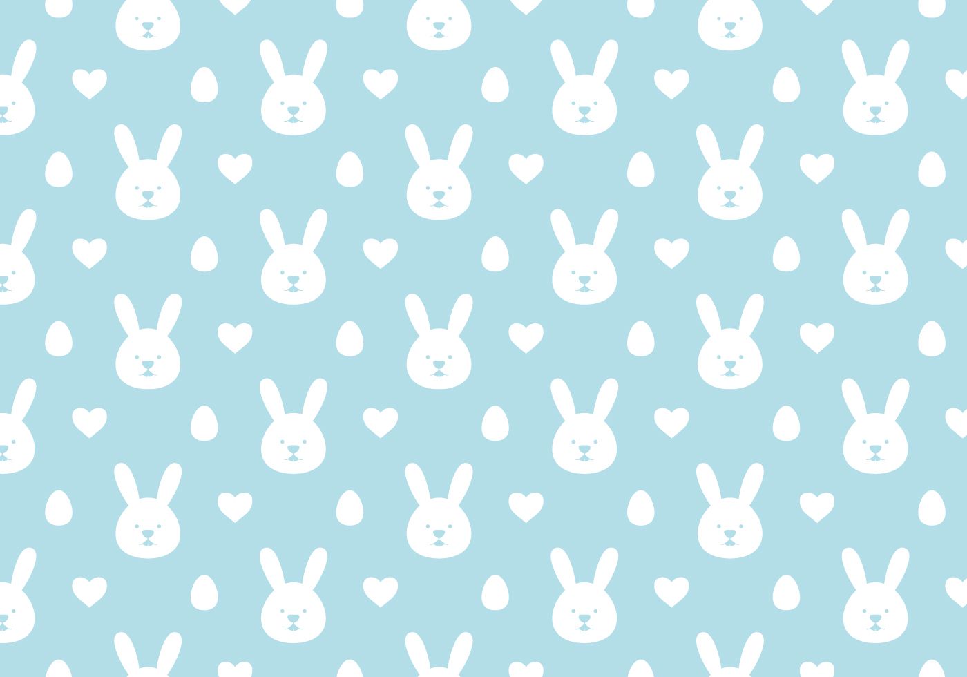 Bunny Pattern Wallpapers