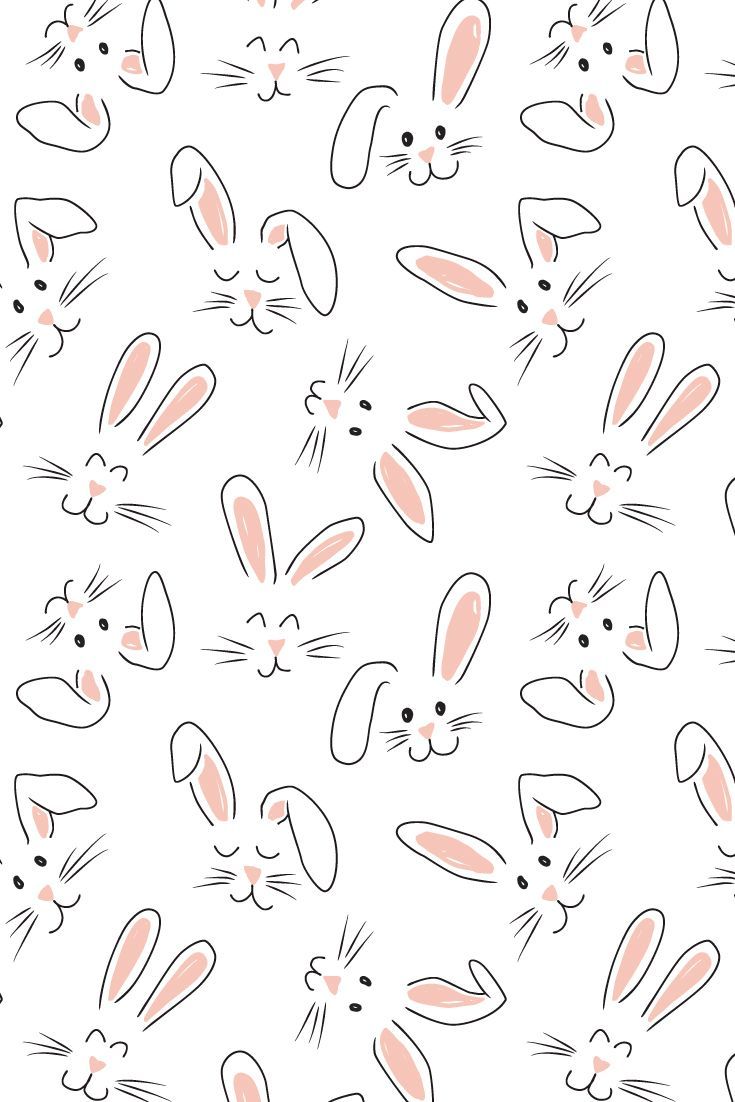 Bunny Pattern Wallpapers