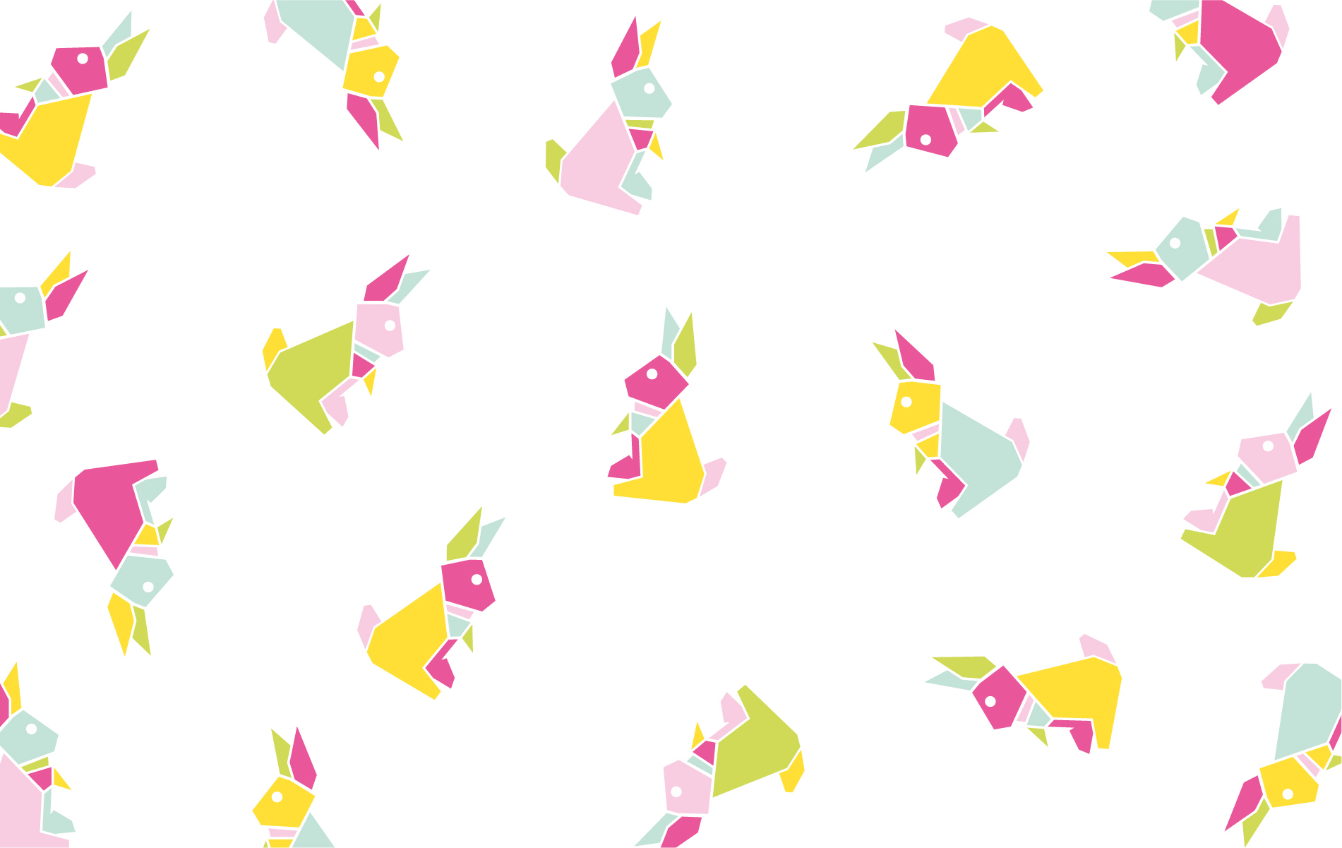 Bunny Pattern Wallpapers