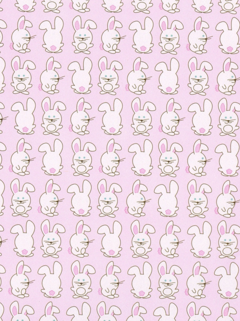 Bunny Pattern Wallpapers