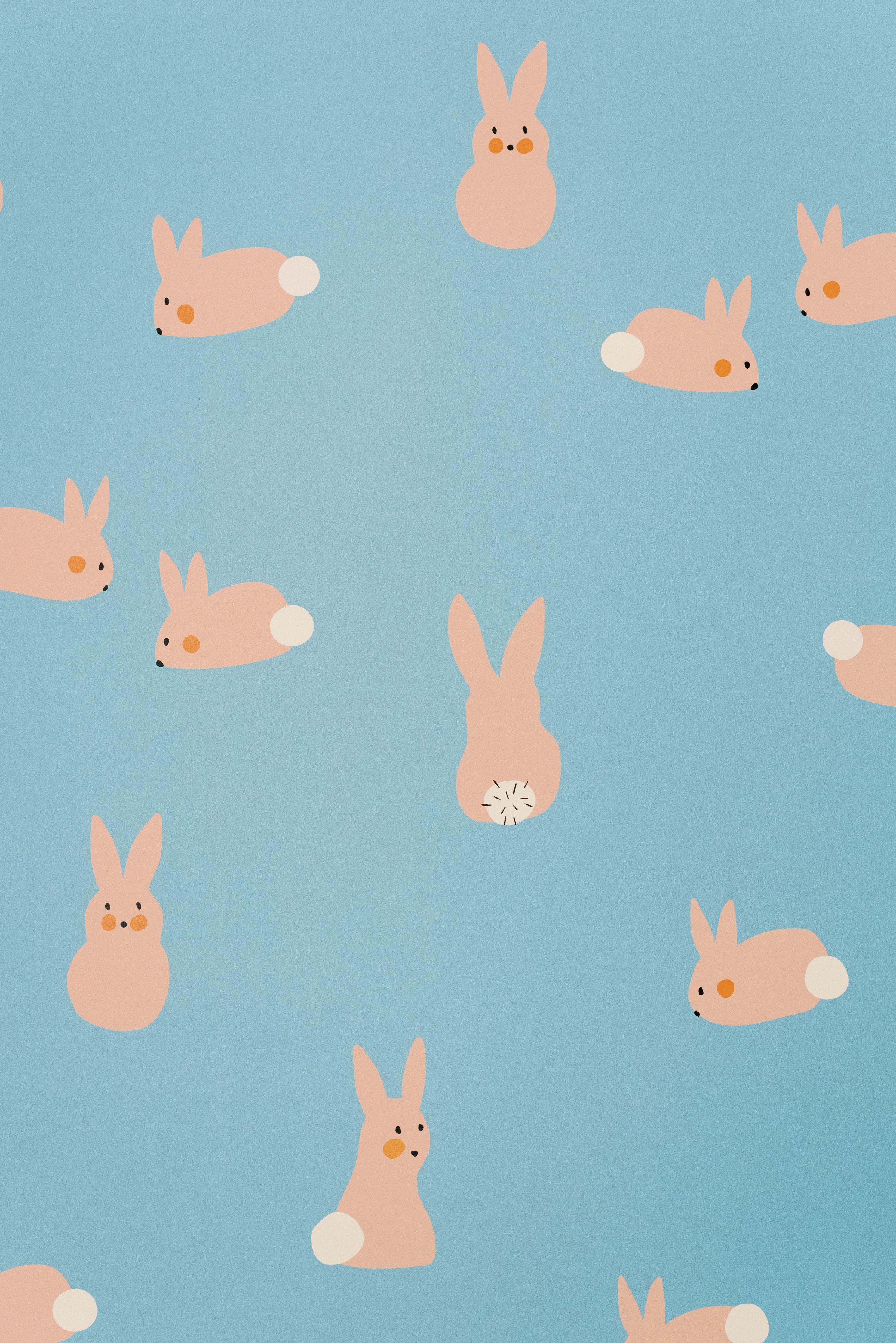 Bunny Pattern Wallpapers