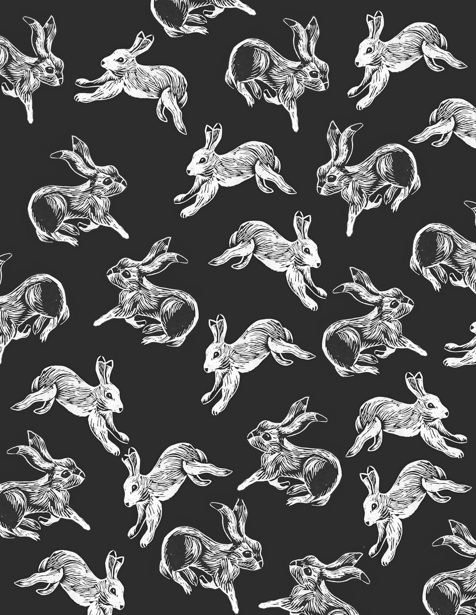 Bunny Pattern Wallpapers