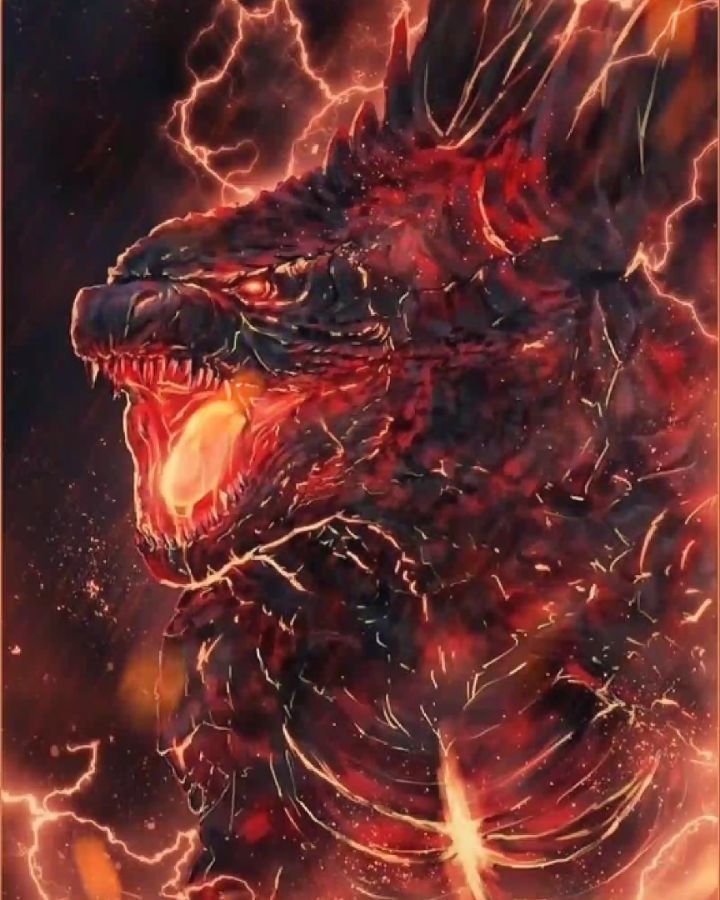 Burning Godzilla Wallpapers