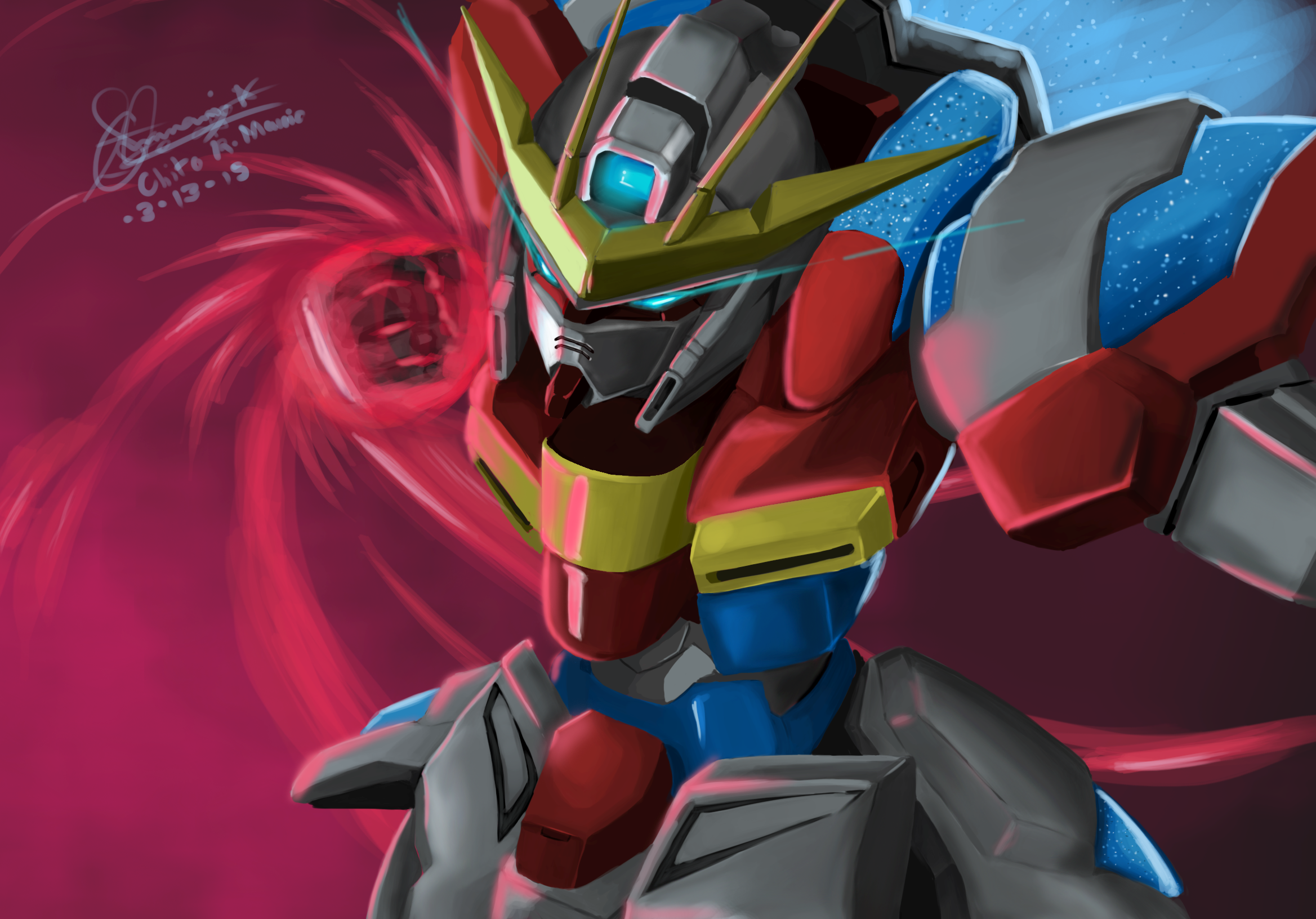 Burning Gundam Wallpapers