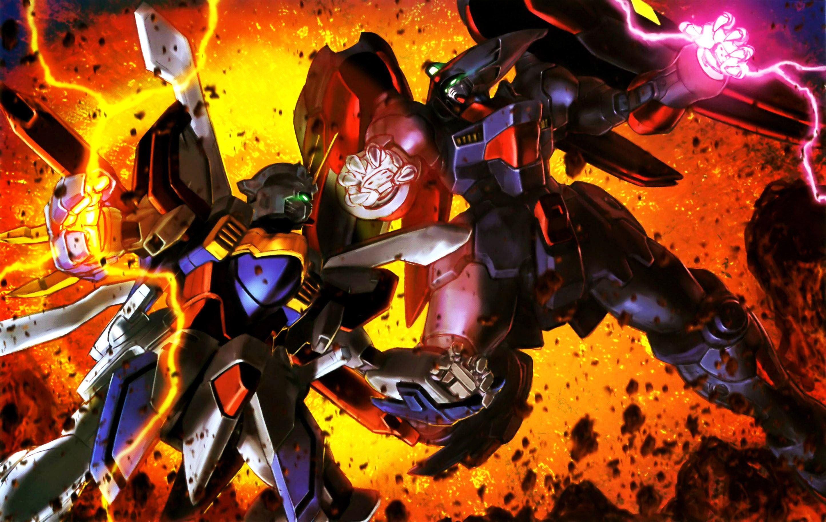 Burning Gundam Wallpapers