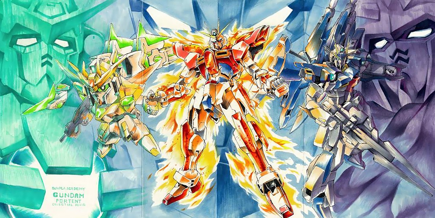 Burning Gundam Wallpapers