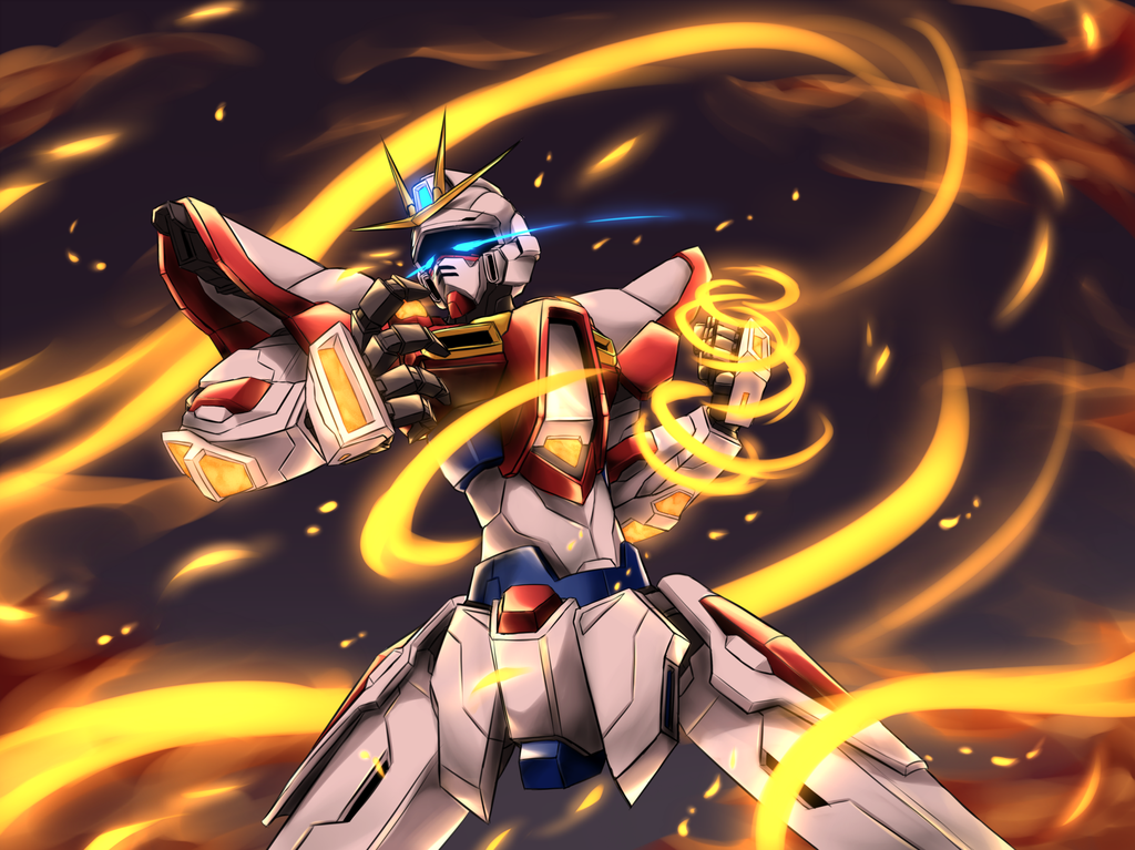 Burning Gundam Wallpapers