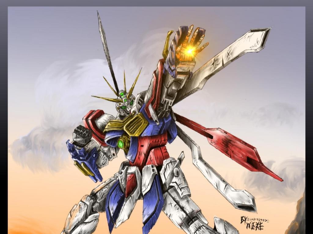 Burning Gundam Wallpapers