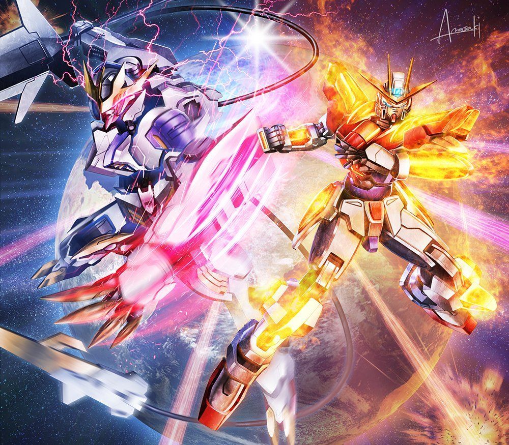 Burning Gundam Wallpapers