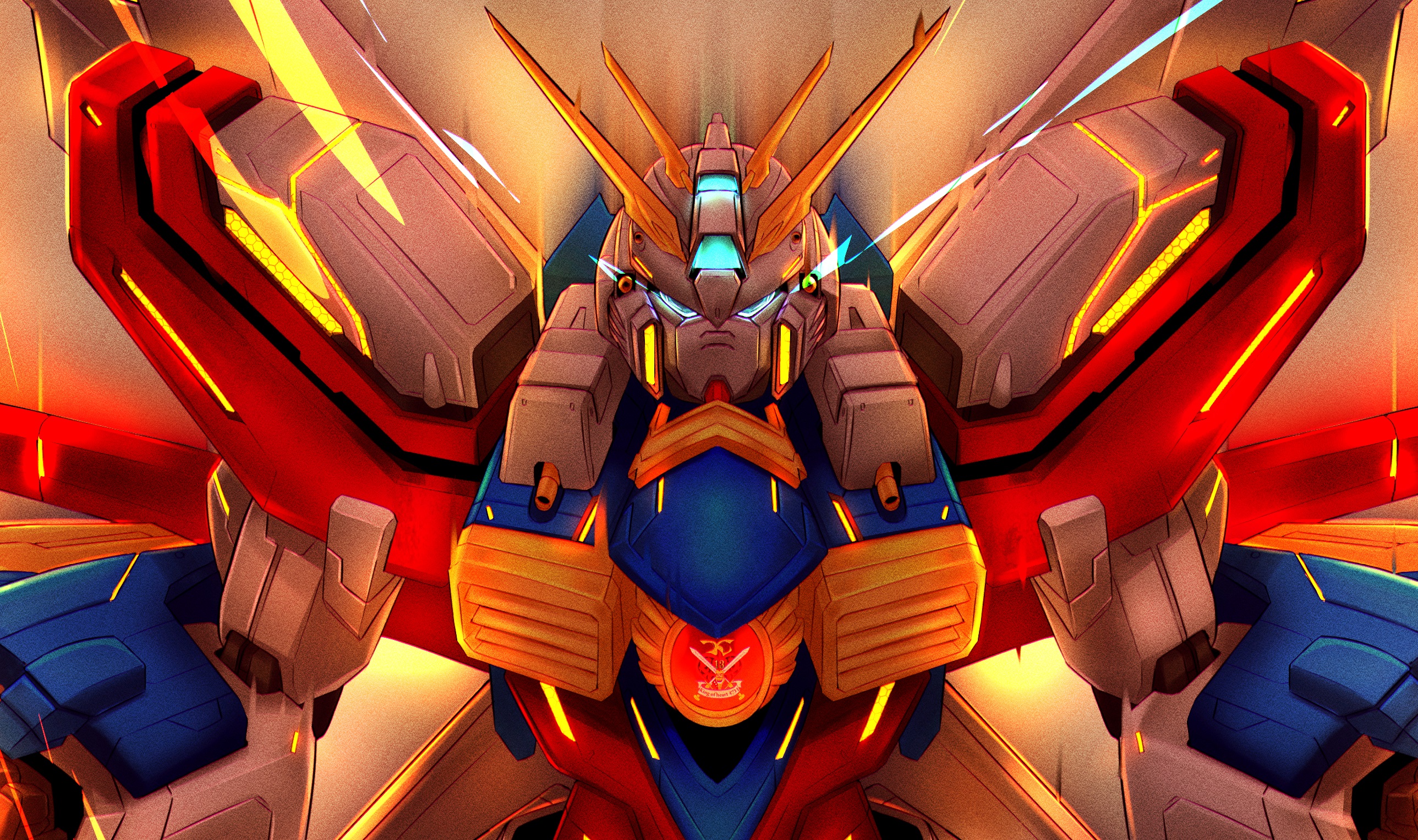 Burning Gundam Wallpapers