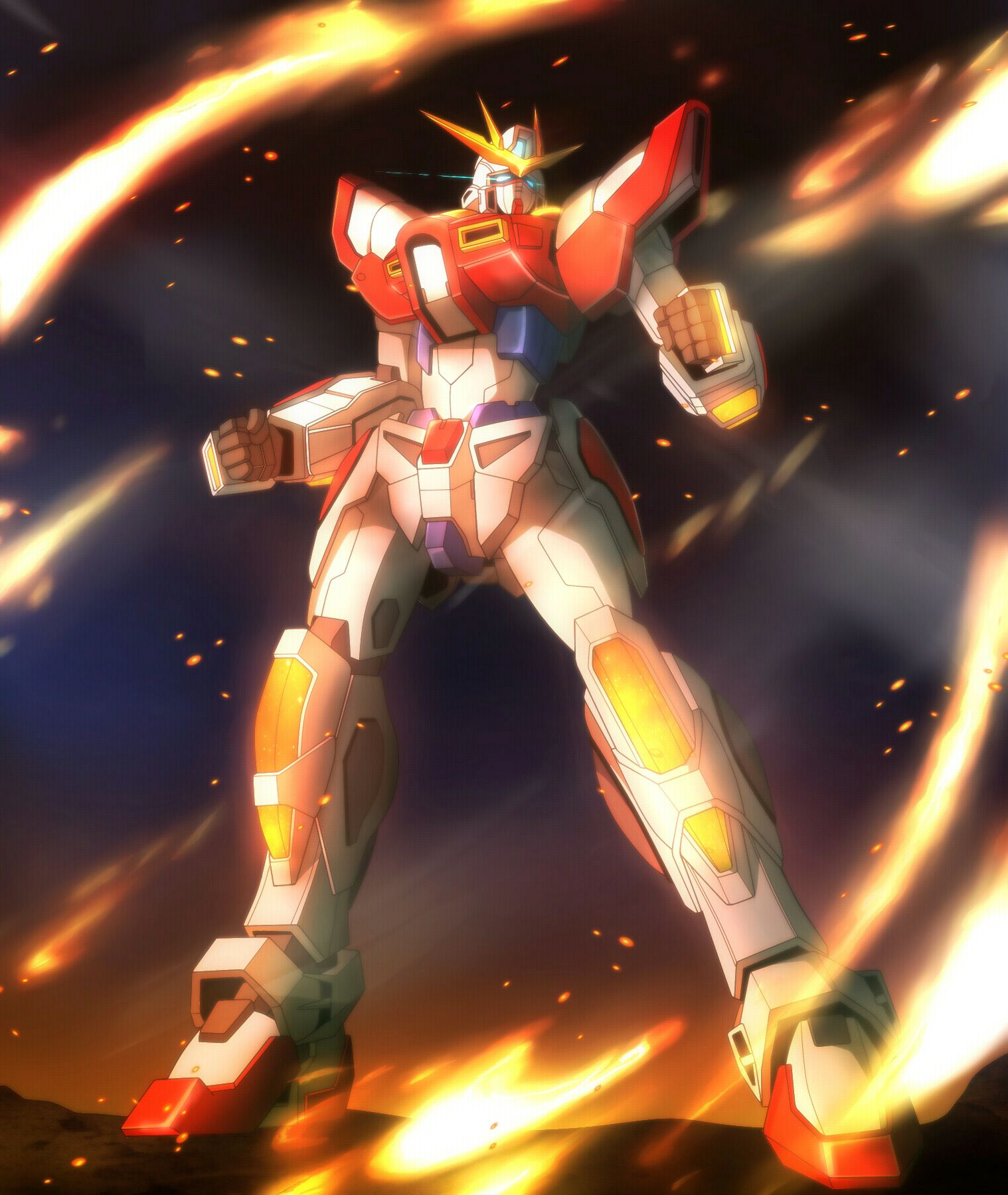 Burning Gundam Wallpapers