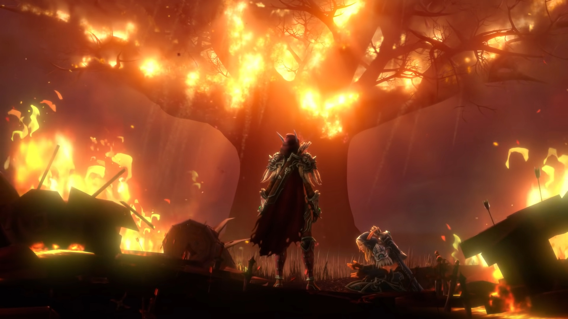 Burning Of Teldrassil Wallpapers