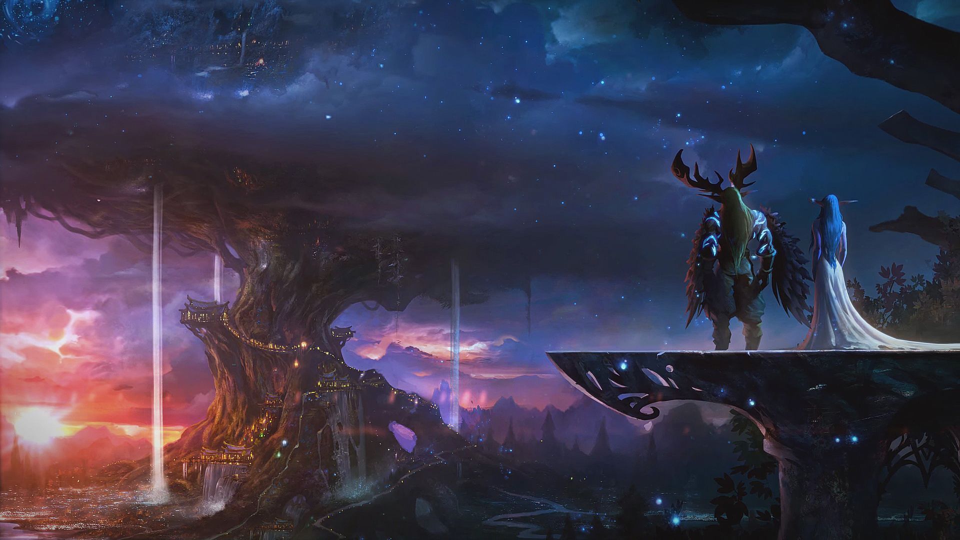 Burning Of Teldrassil Wallpapers