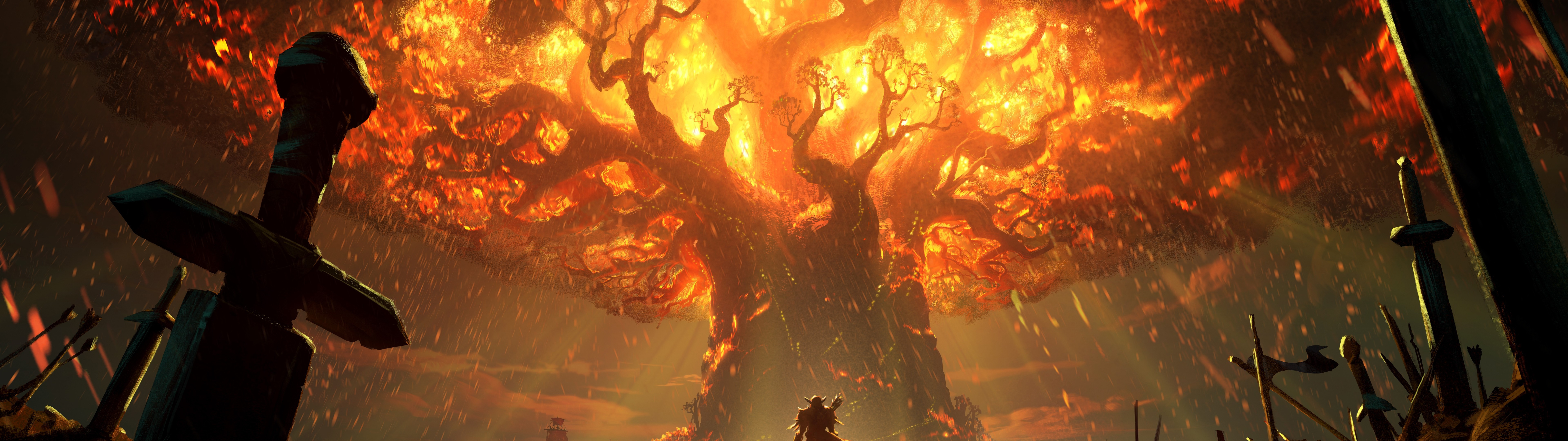 Burning Of Teldrassil Wallpapers