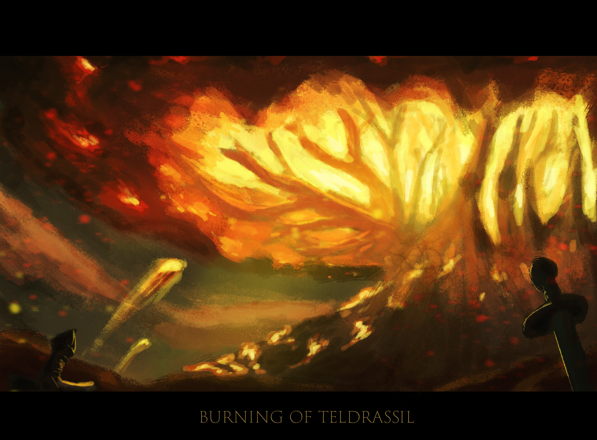 Burning Of Teldrassil Wallpapers