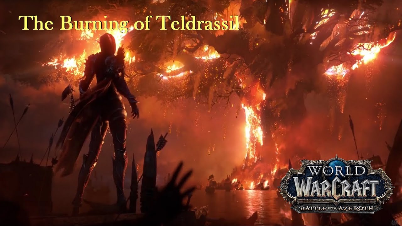 Burning Of Teldrassil Wallpapers