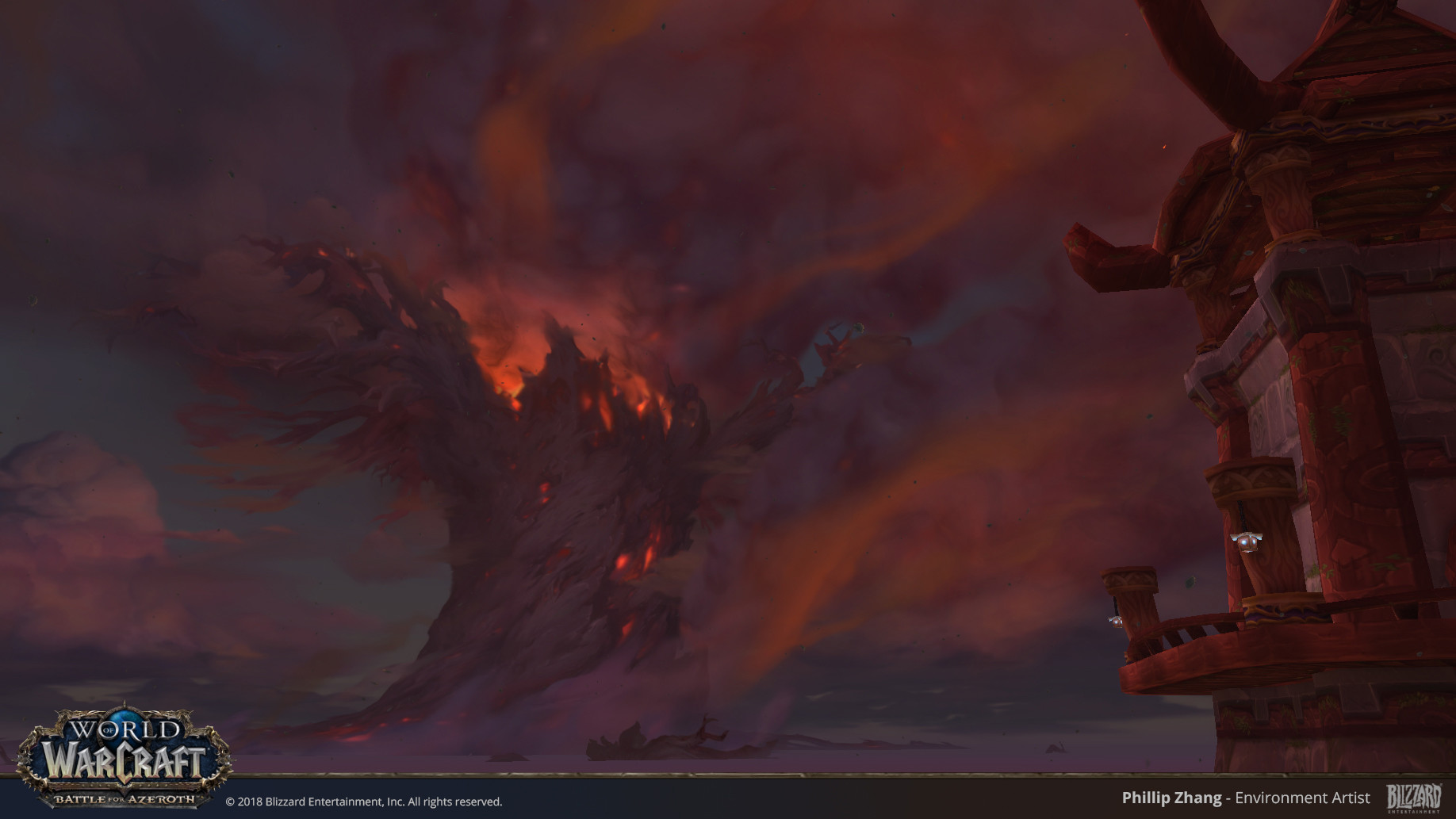 Burning Of Teldrassil Wallpapers