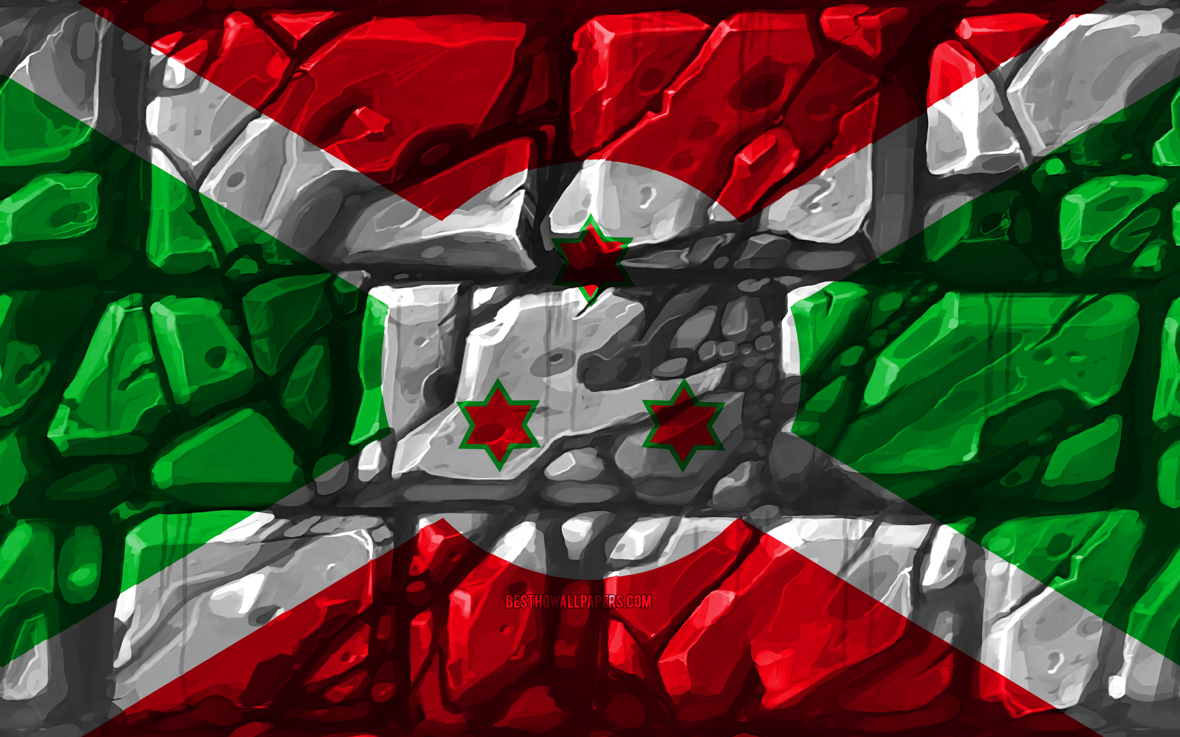 Burundi Flag Wallpapers