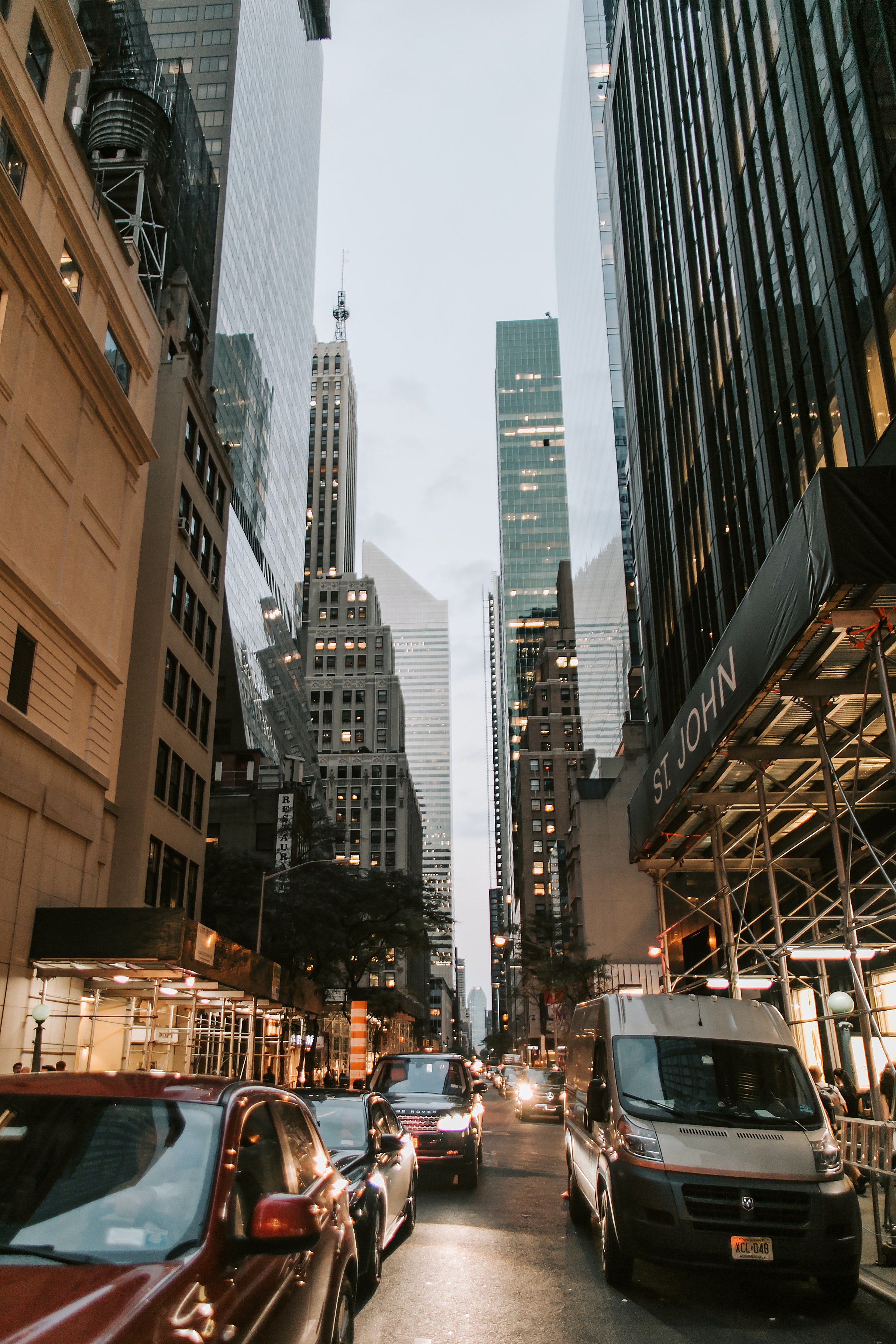 Busy Street Background