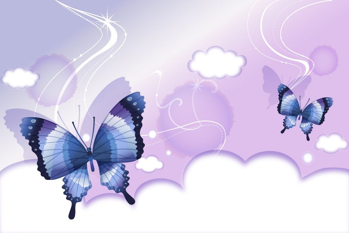 Butterfly Clouds Wallpapers