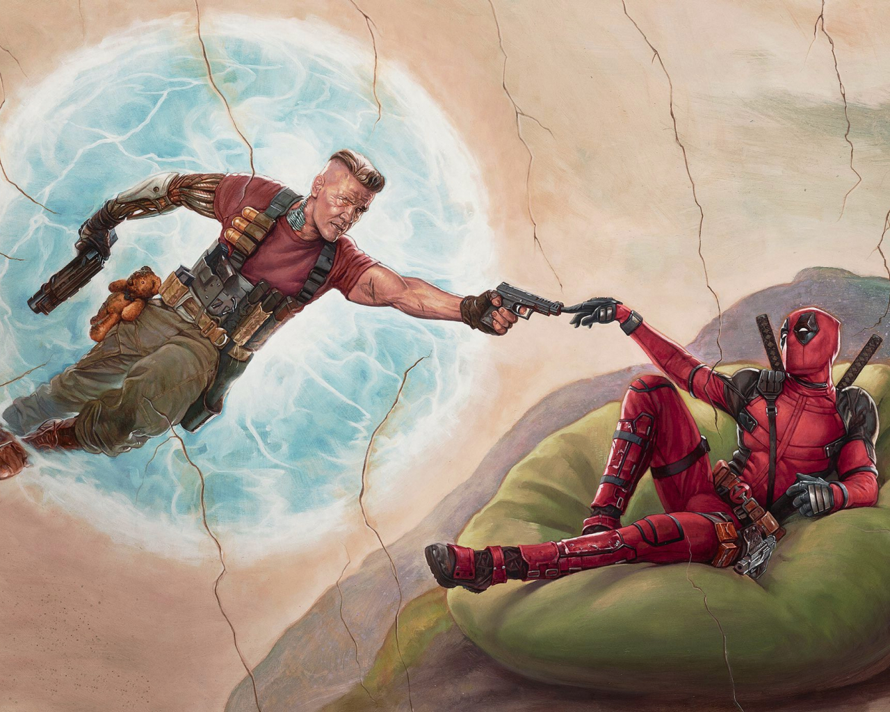 Cable And Deadpool In Deadpool 2 Poster Wallpapers