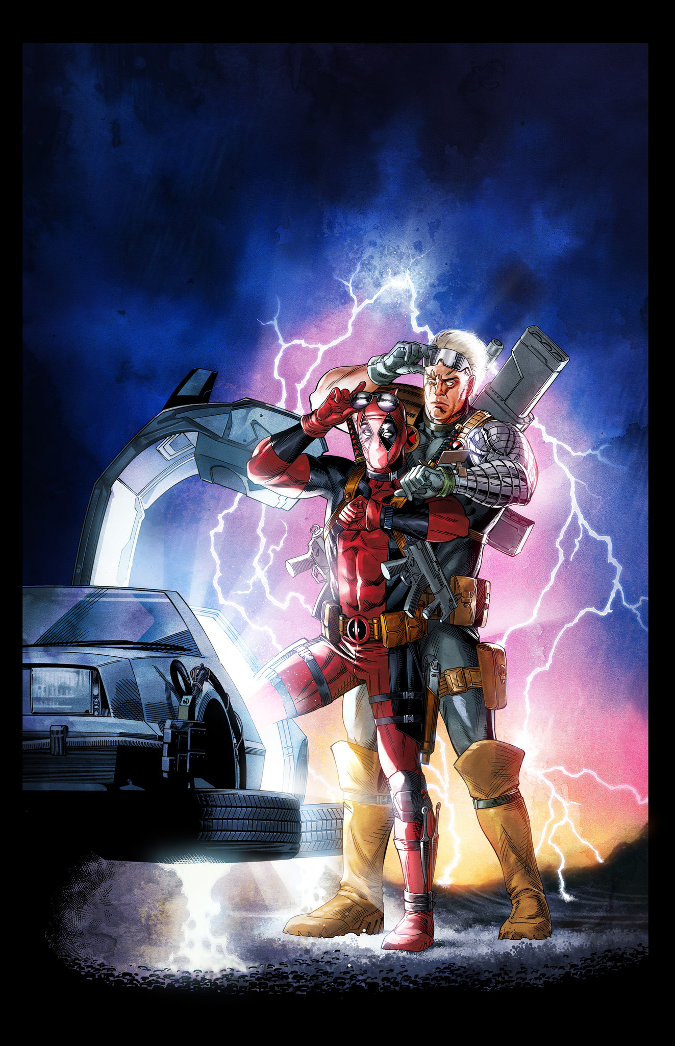 Cable And Deadpool In Deadpool 2 Poster Wallpapers