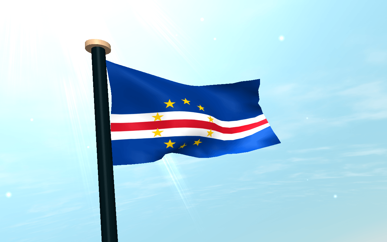 Cabo Verde Flag Wallpapers