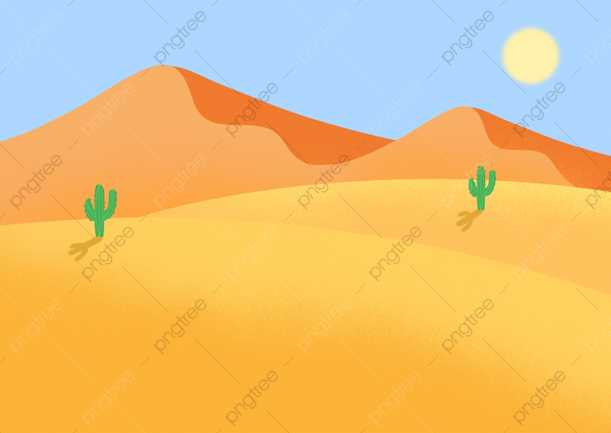 Cactus Desert Background