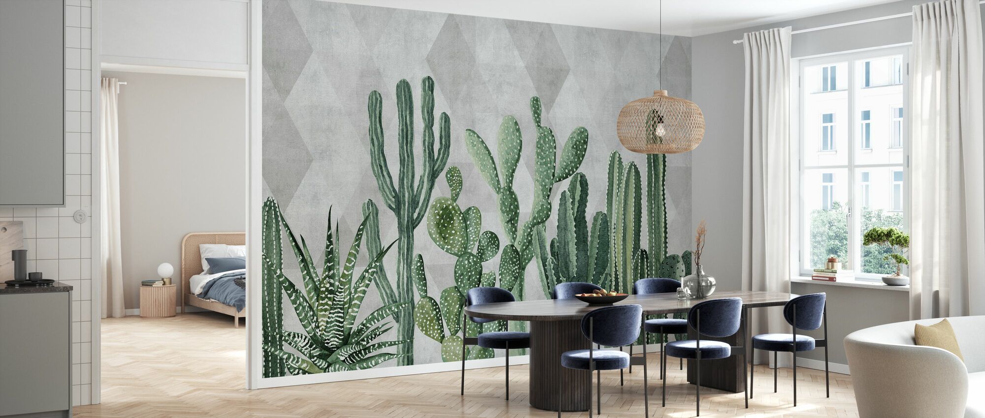 Cactus Print Wallpapers
