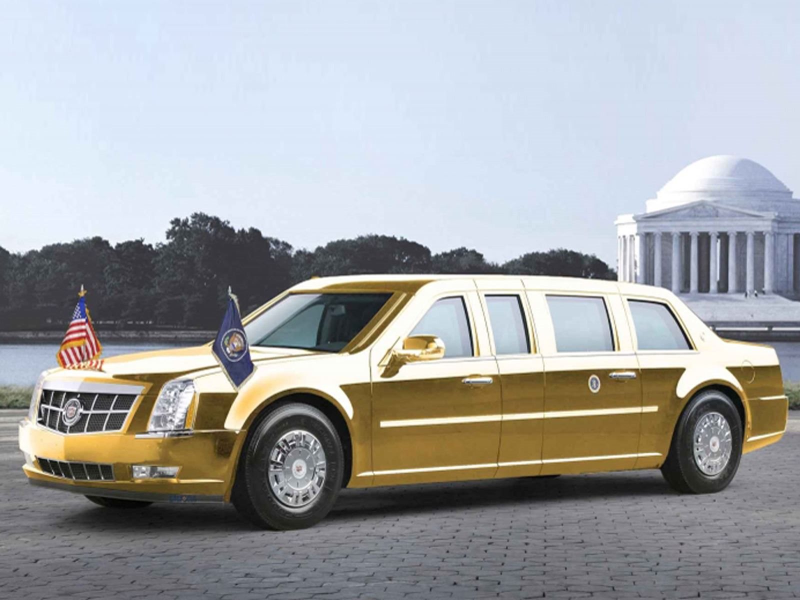 Cadilac Presidential Limousine Wallpapers