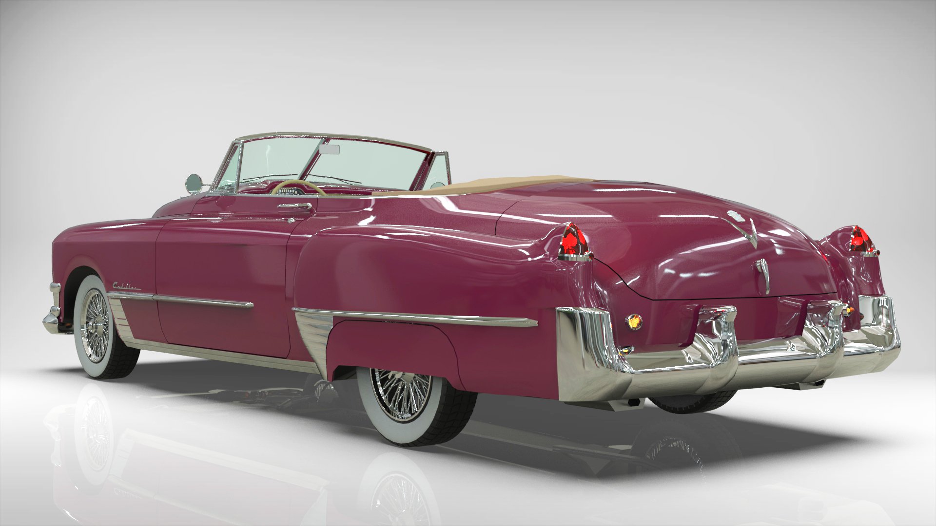 Cadillac 1949 Sixty-Two Convertible Wallpapers