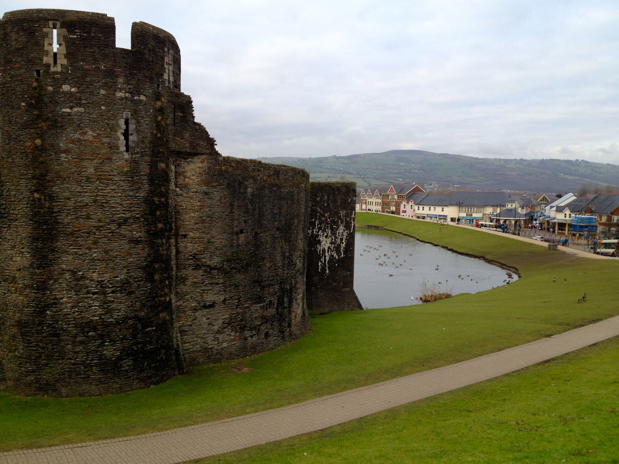 Caerphilly Castle Wallpapers