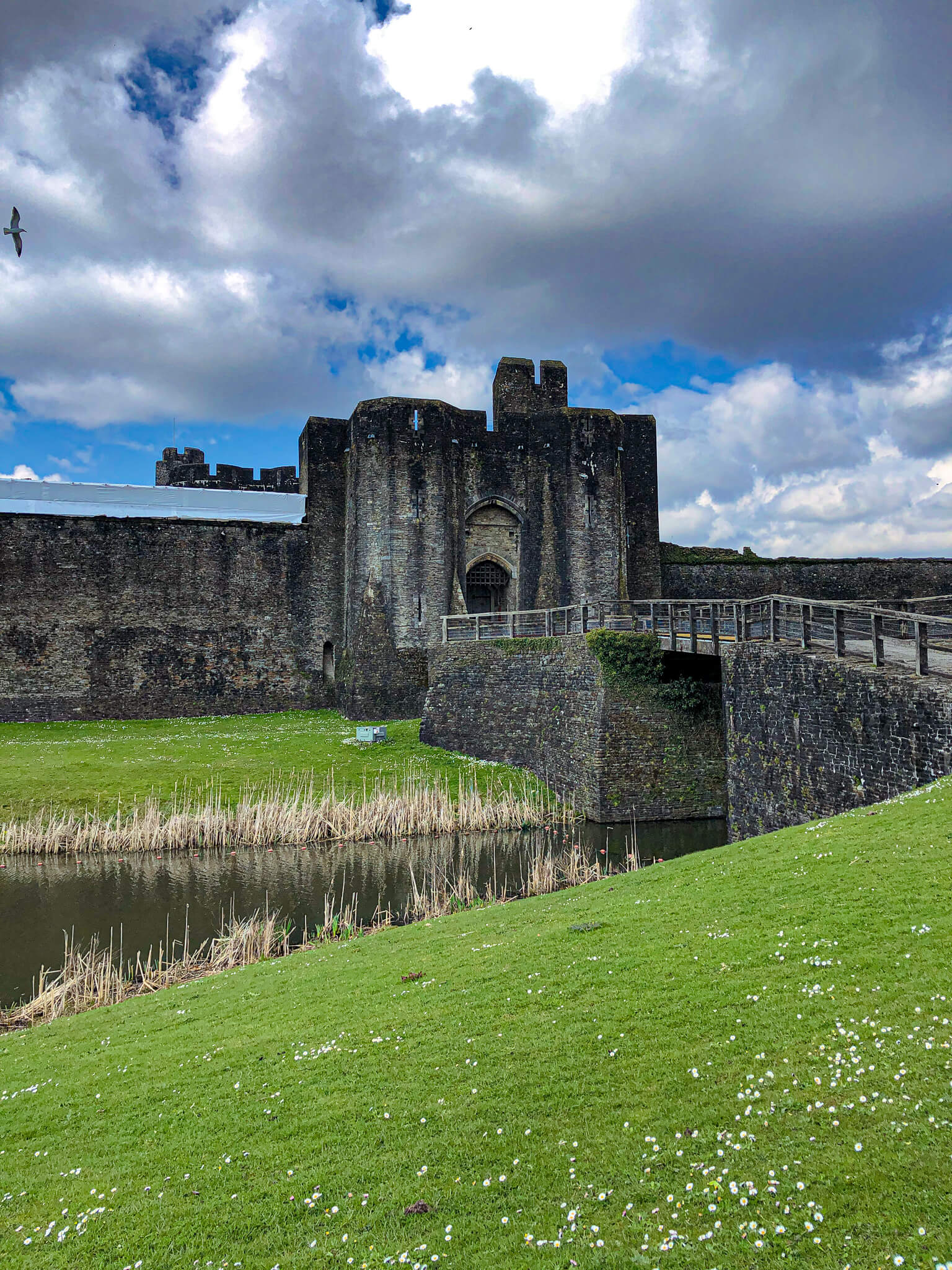 Caerphilly Castle Wallpapers