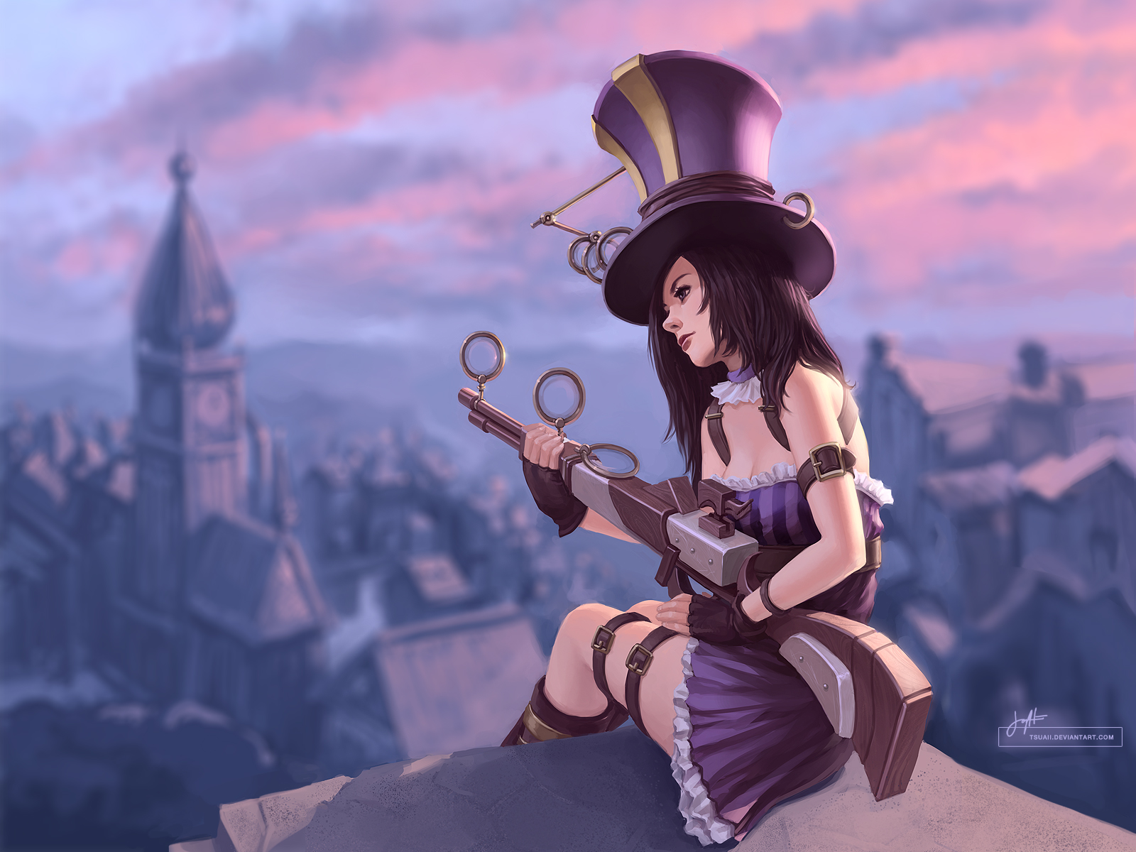 Caitlyn League Of Legends Wallpapers