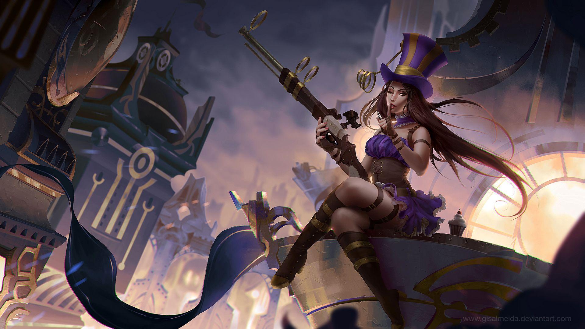Caitlyn League Of Legends Wallpapers