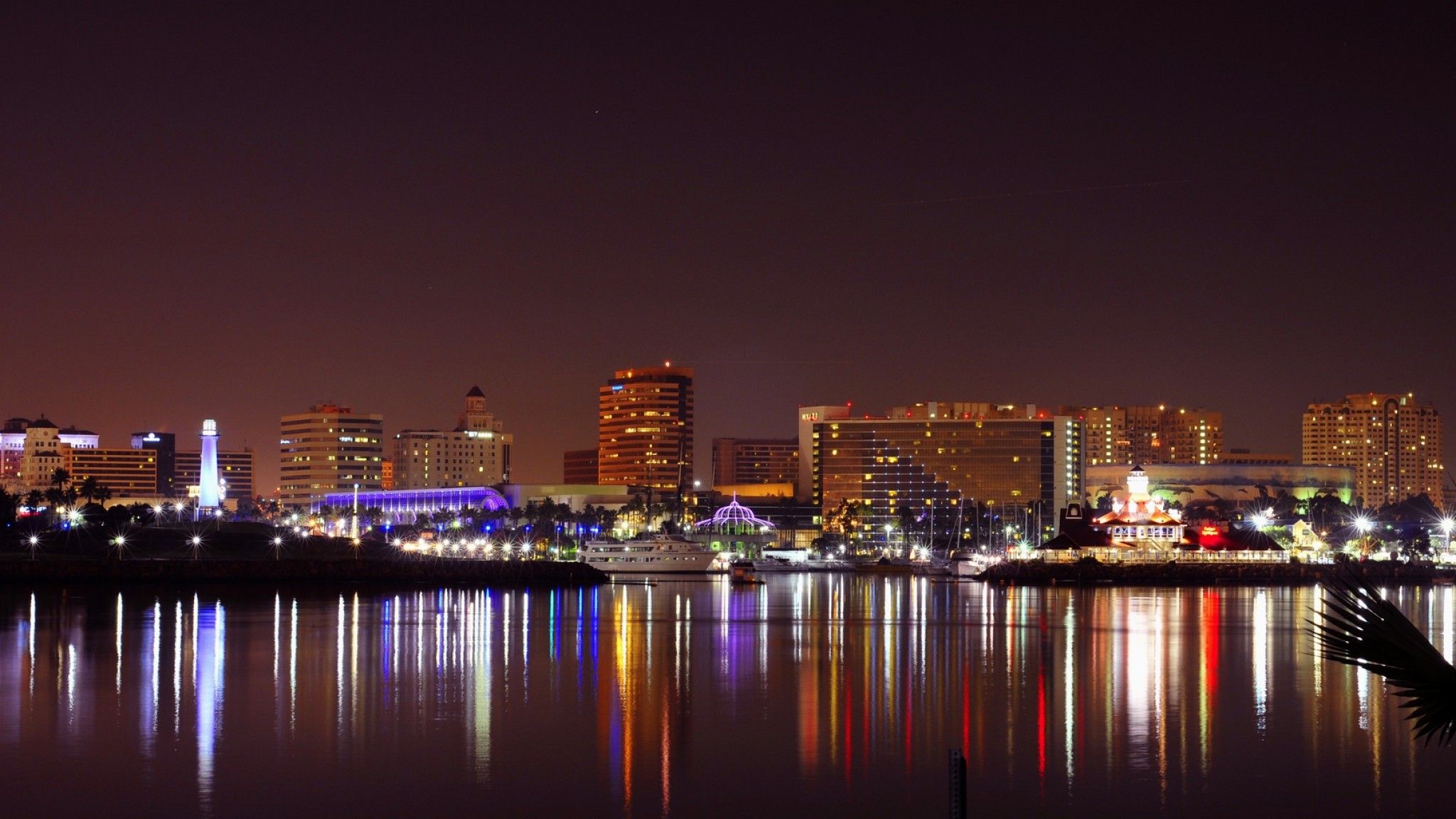 California Beach At Night Wallpapers