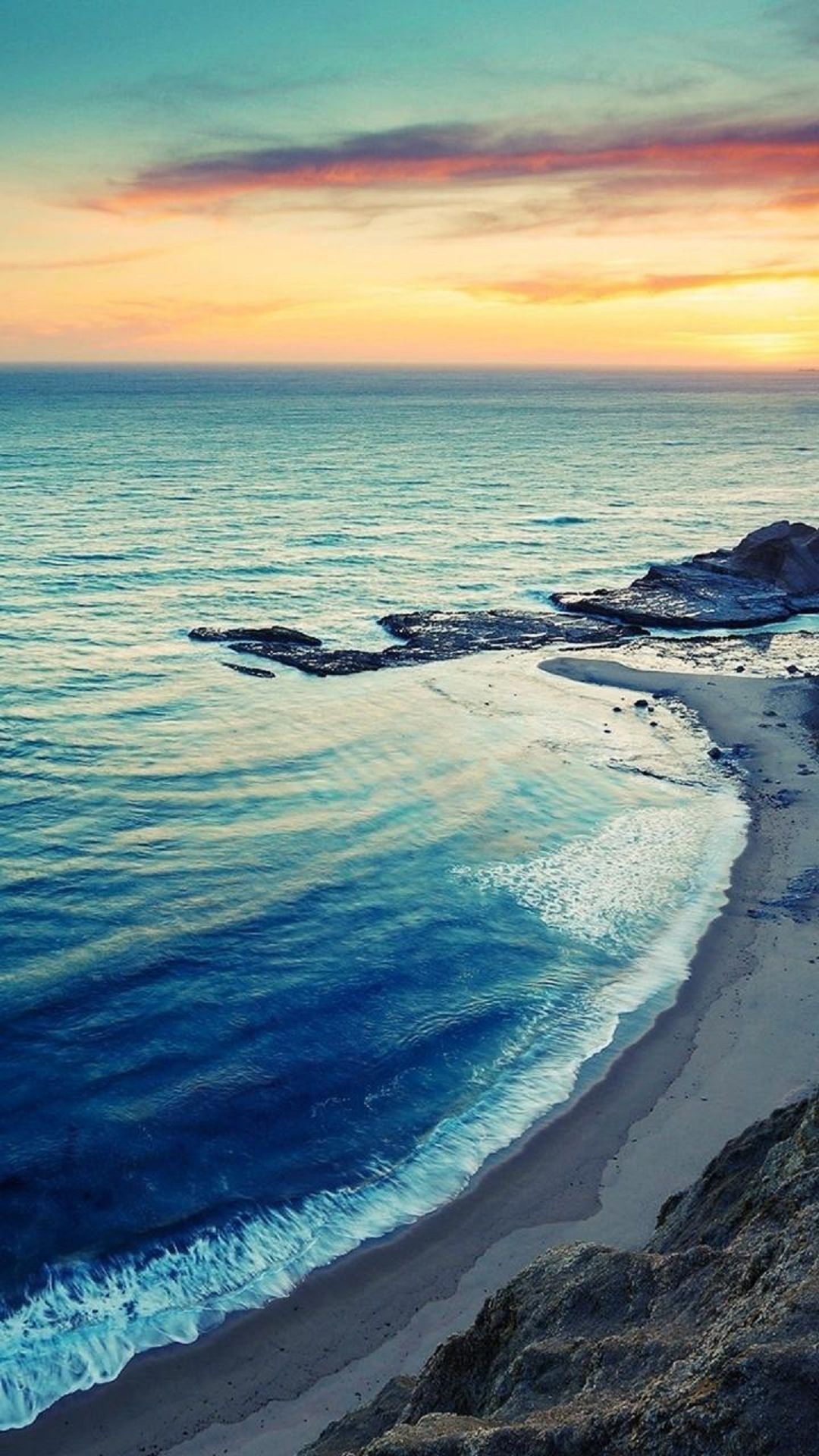 California Beach Iphone Wallpapers