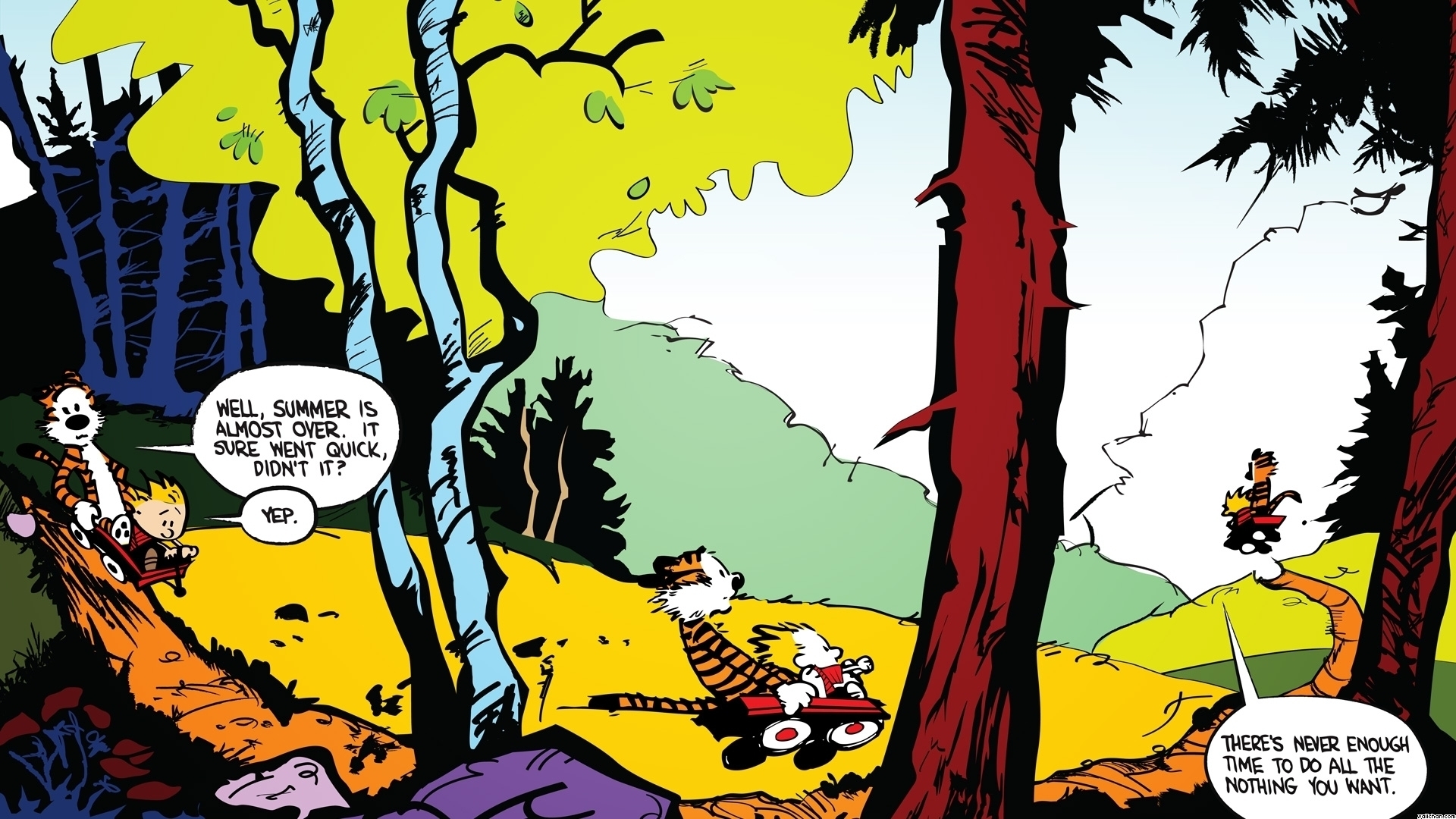 Calvin And Hobbes Desktop Background