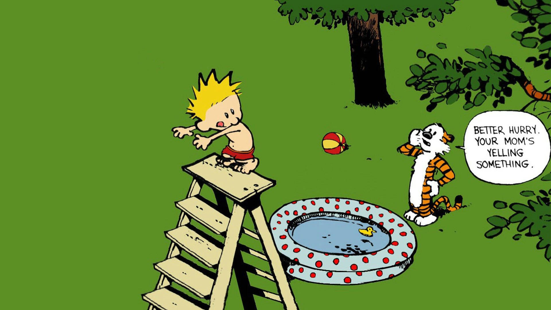 Calvin And Hobbes Desktop Background