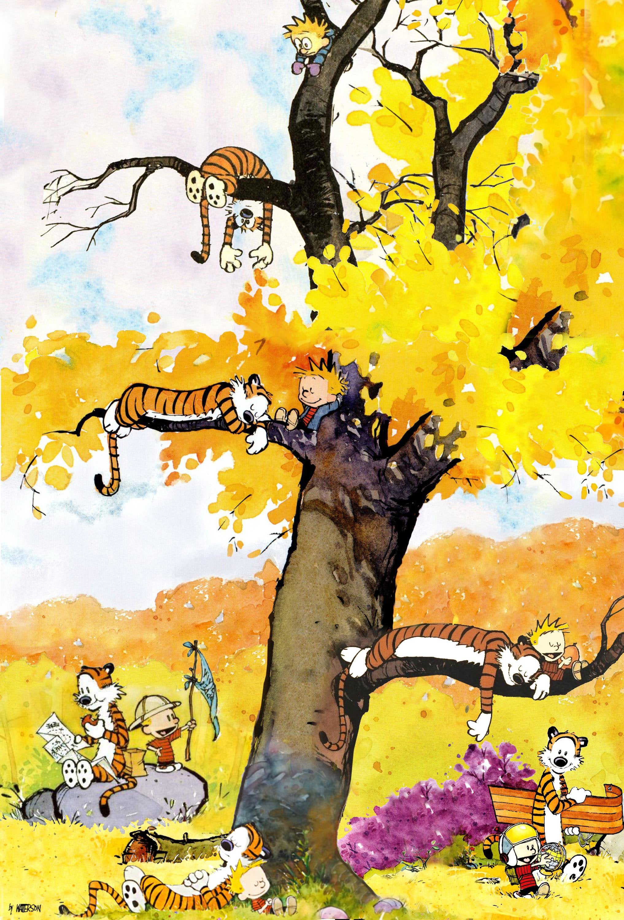 Calvin And Hobbes Mobile Wallpapers