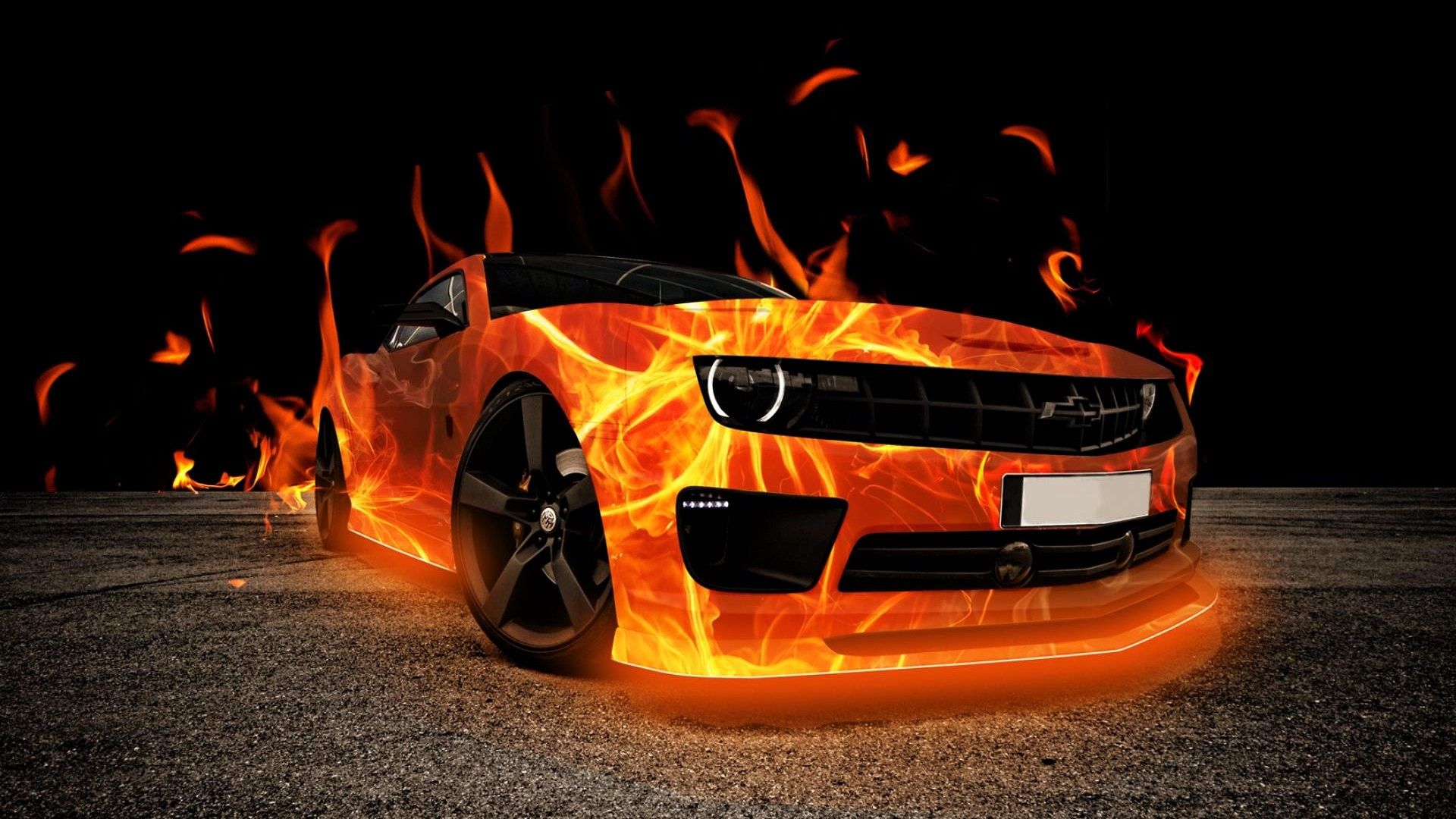 Camaro Fire Wallpapers