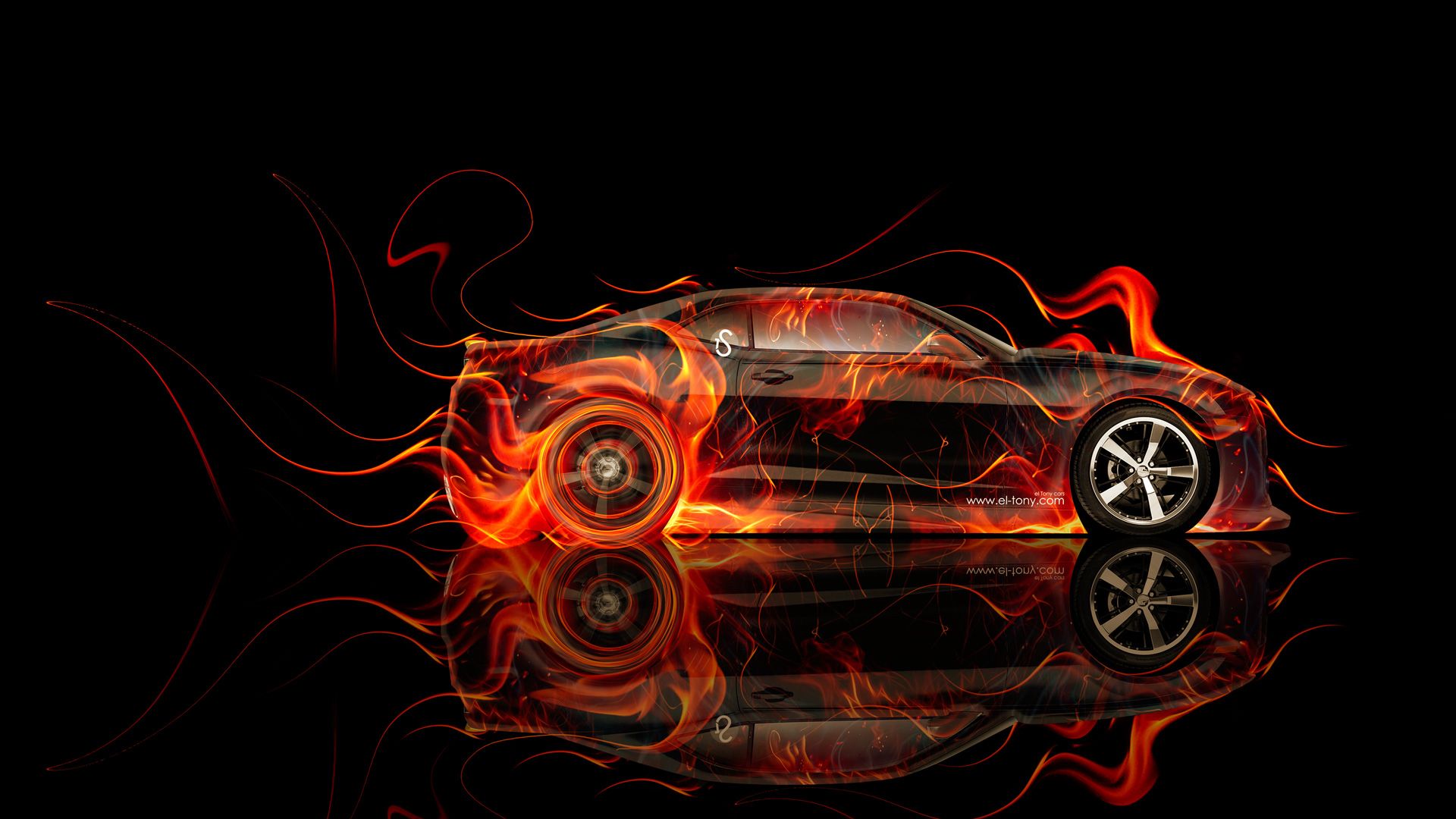 Camaro Fire Wallpapers