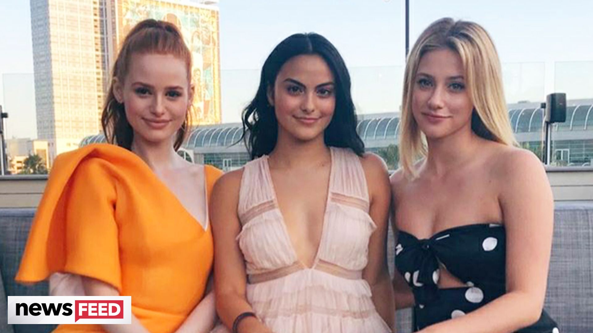 Camila Mendes, Lili Reinhart Madelaine And Petsch From Riverdale Show Wallpapers