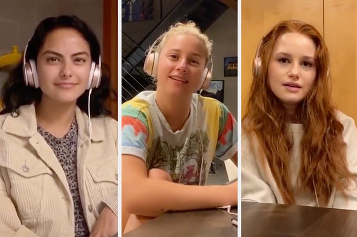 Camila Mendes, Lili Reinhart Madelaine And Petsch From Riverdale Show Wallpapers