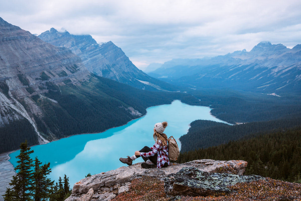 Canadian Rockies Dramatic Sunset Wallpapers