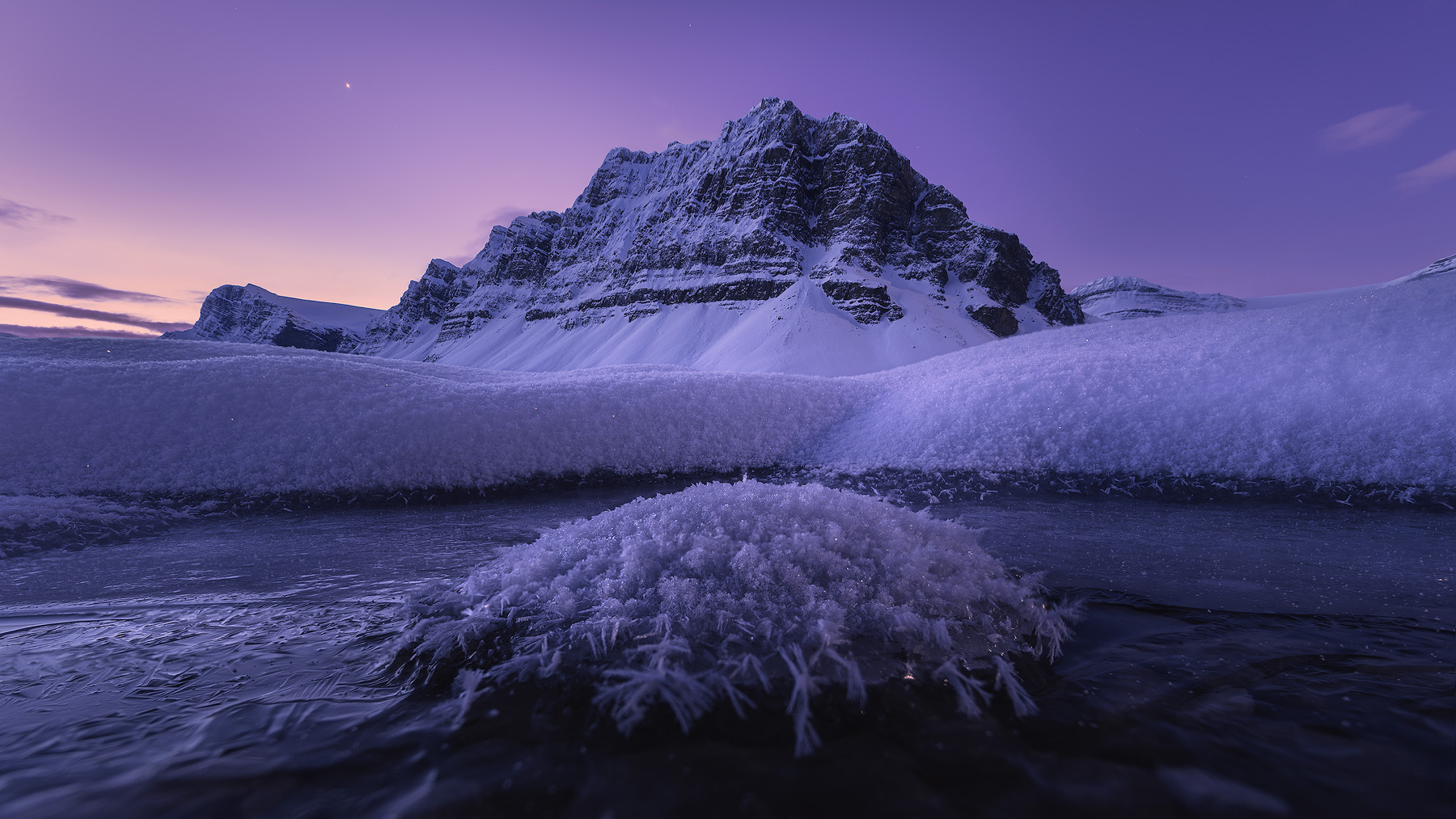 Canadian Rockies Dramatic Sunset Wallpapers