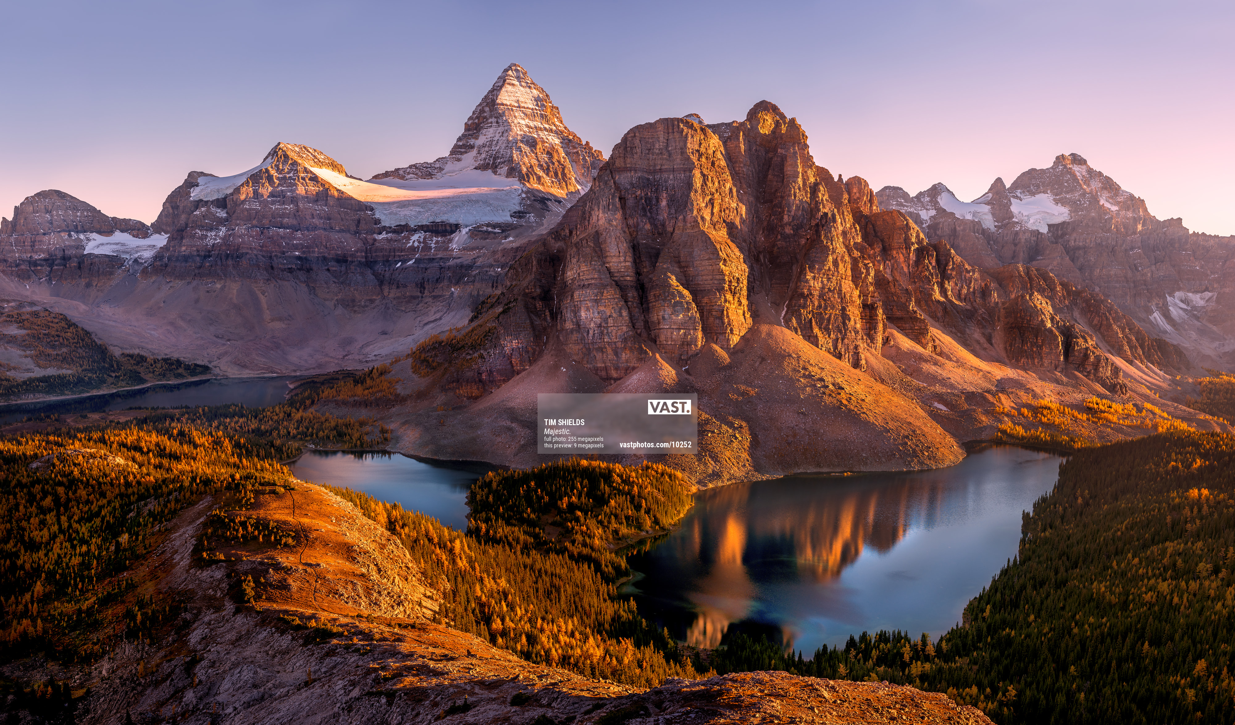 Canadian Rockies Dramatic Sunset Wallpapers