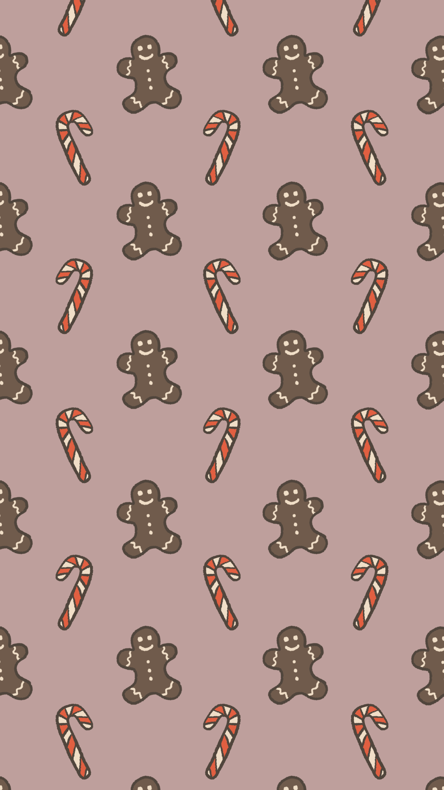 Candy Cane Aesthetic Wallpapers