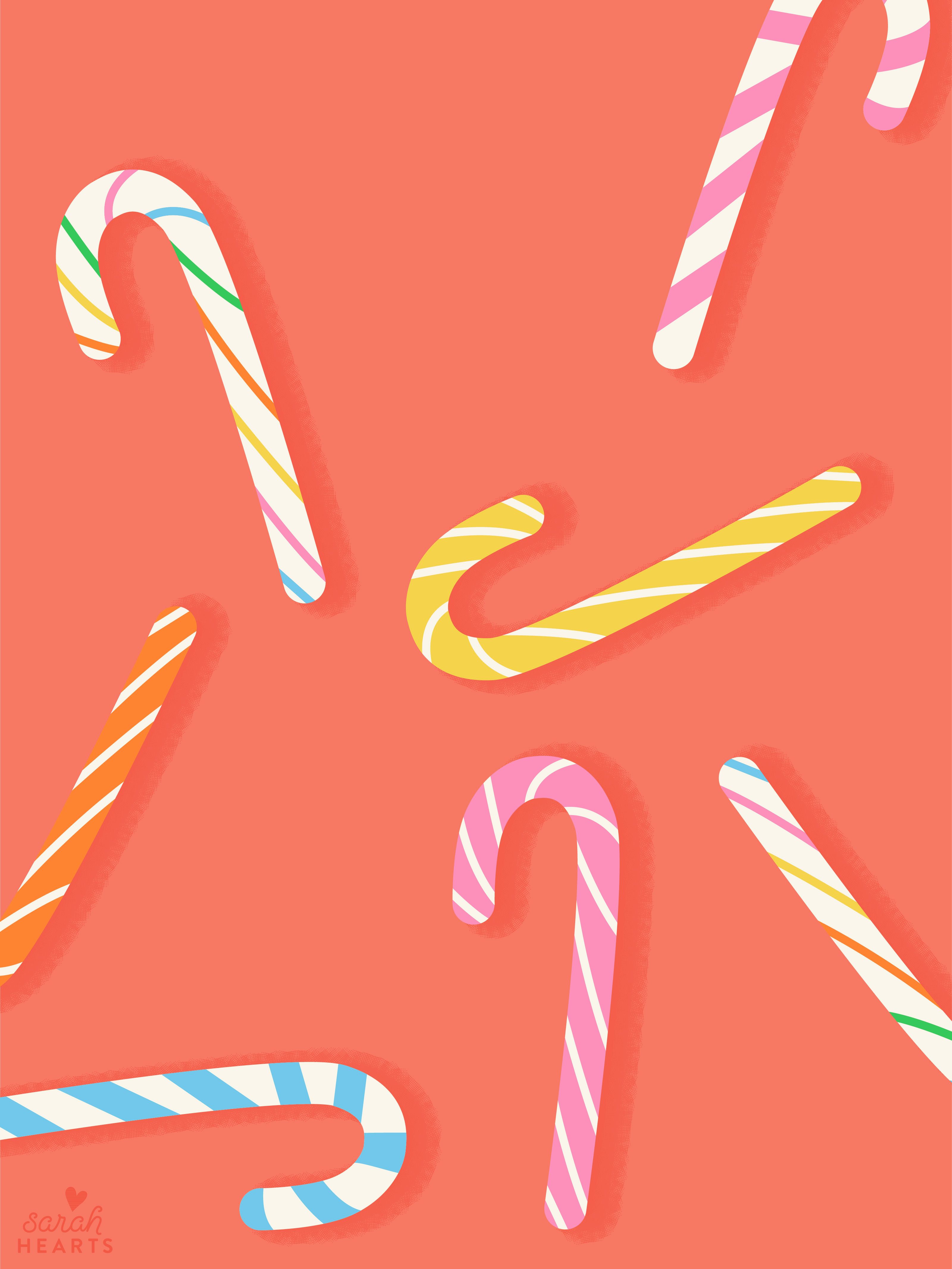 Candy Cane Iphone Wallpapers