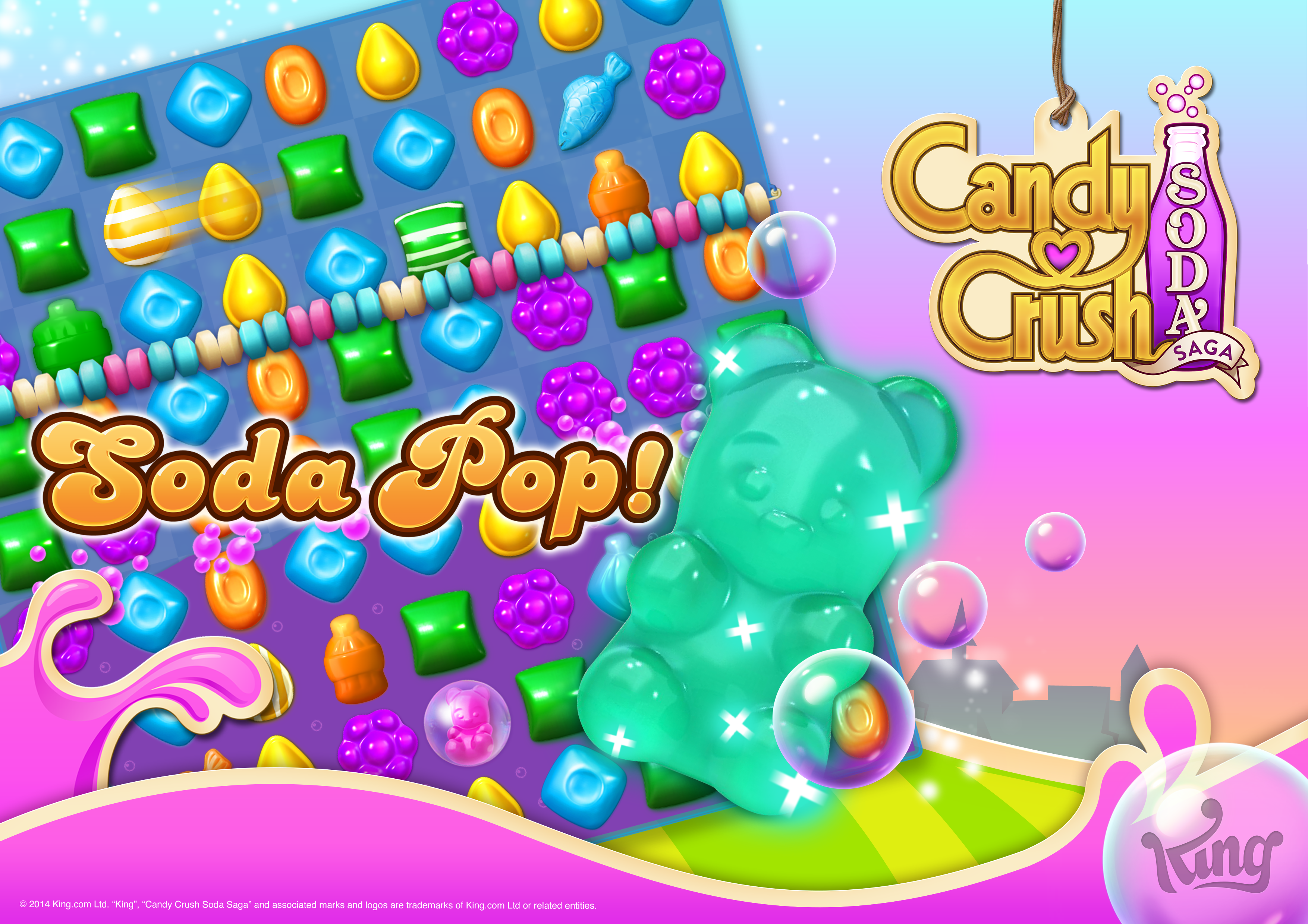 Candy Crush Soda Saga Wallpapers